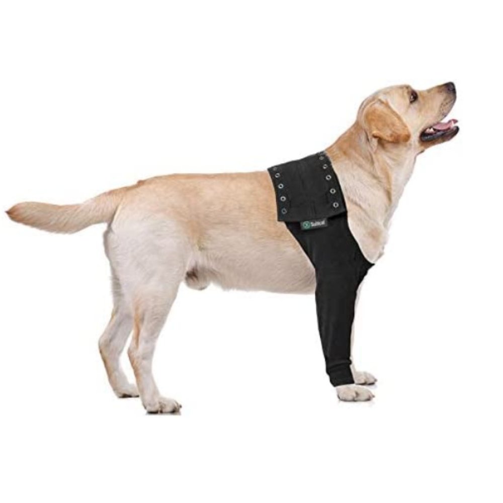 Suitical Recovery Sleeve Dog, Large, Black